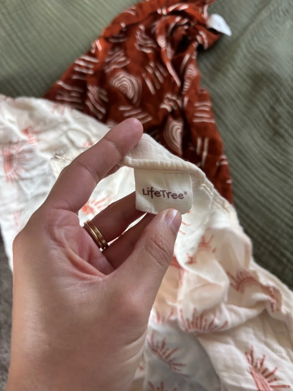 Lifetree Muslin baby swaddle blankets